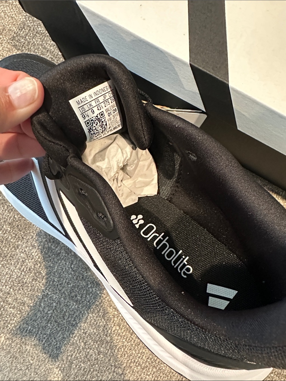 NIB adidas Runfalcon 5 Men's Running Shoes. 9.5 wide - Picture 15 of 16